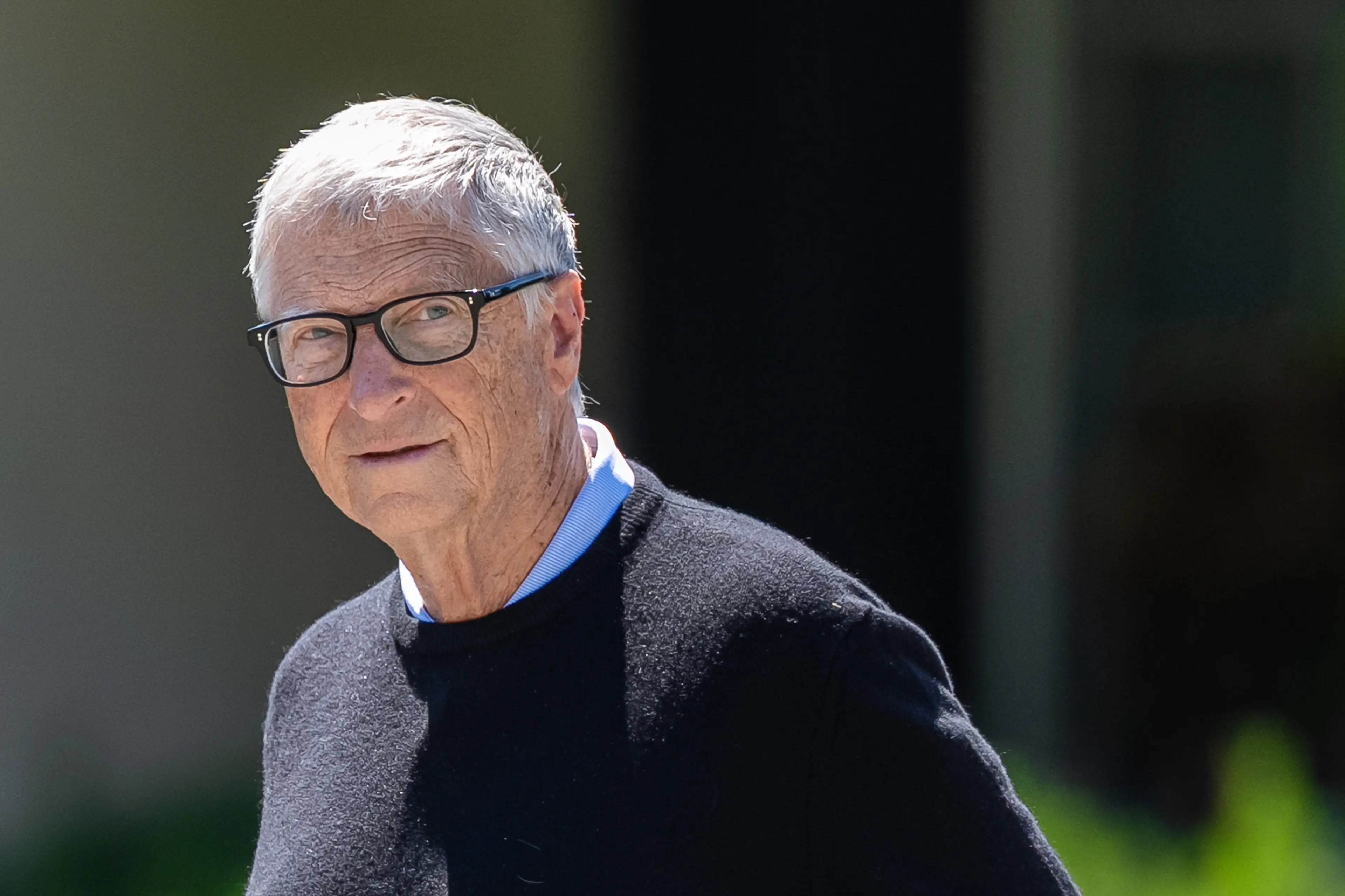 Bill Gates warned it's AI falling into the wrong hands who can overpower safety measures which we need to be careful of soon ( David Paul Morris/Bloomberg via Getty Images)