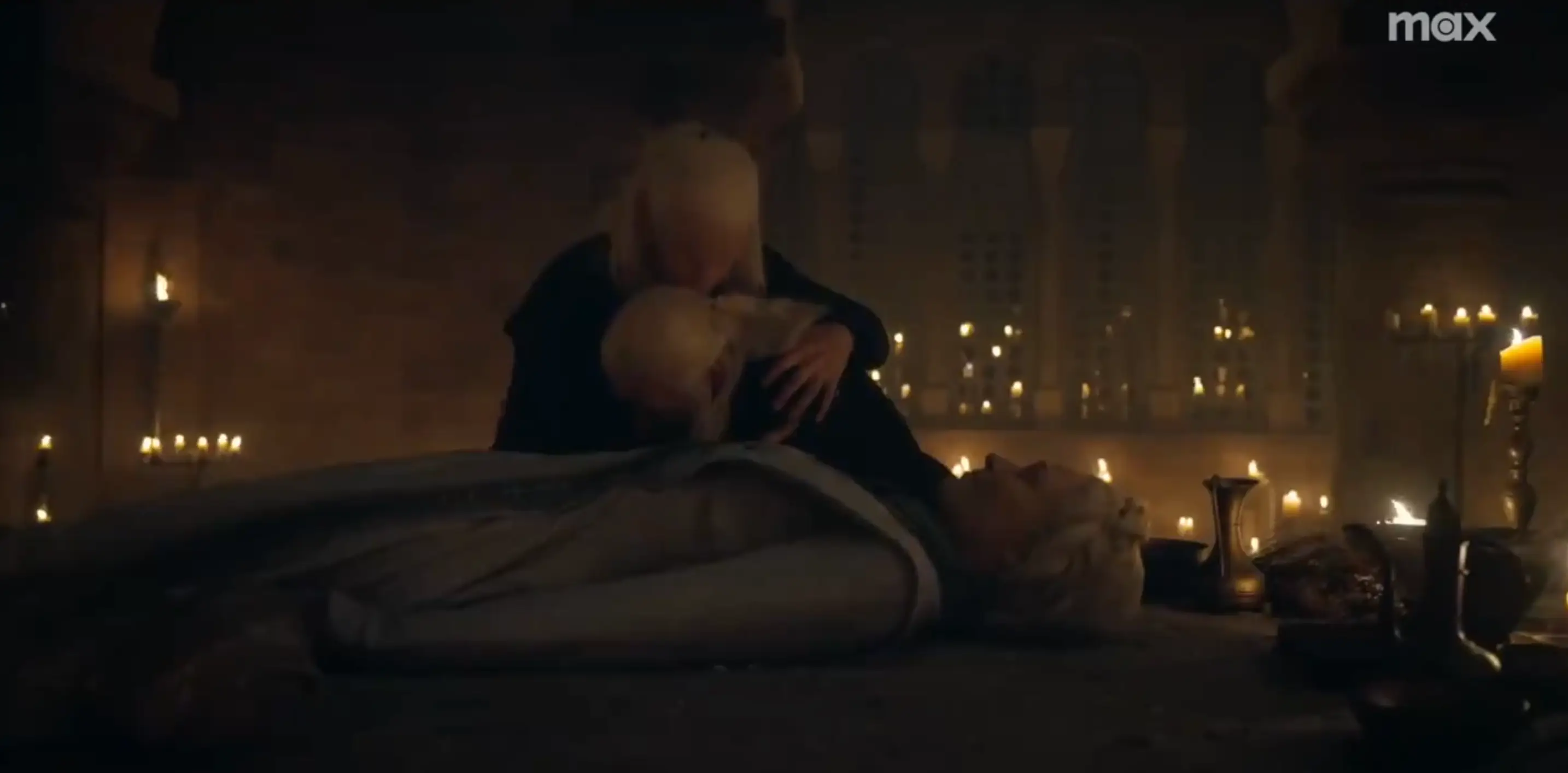 Daemon saw Viserys in two visions (HBO)