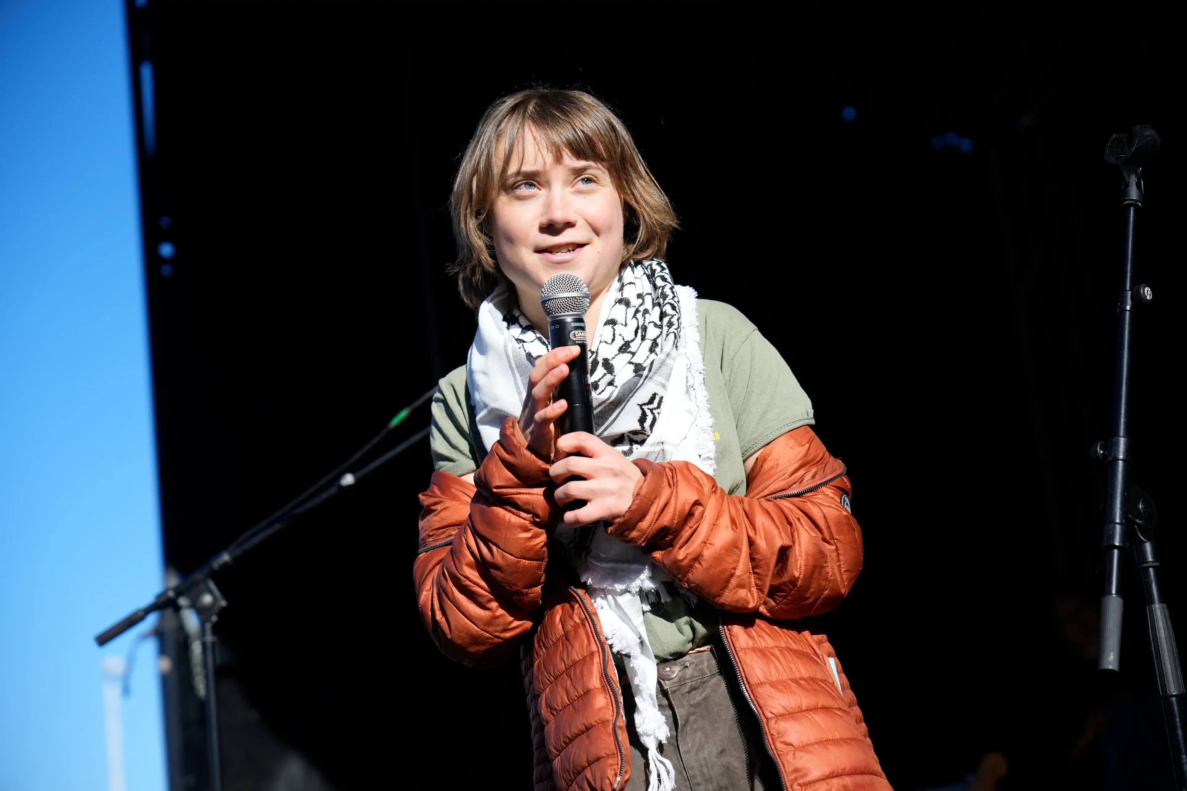 Greta Thunberg has expressed her concerns about Trump's threats to Iran (Martin Sylvest / Ritzau Scanpix / AFP via Getty Images)