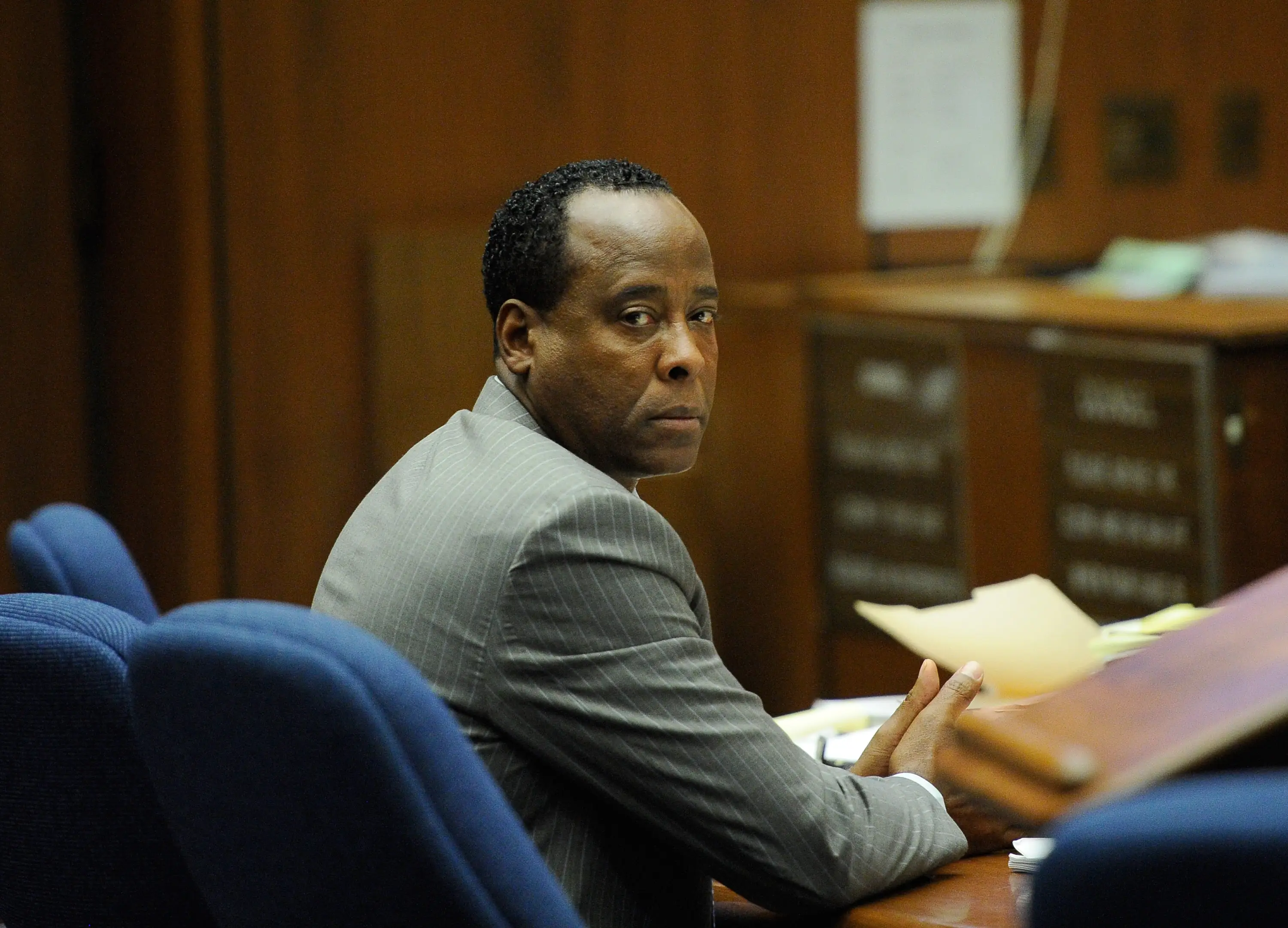 Conrad Murray went on to be charged with involuntary manslaughter (Kevork Djansezian/Getty Images)