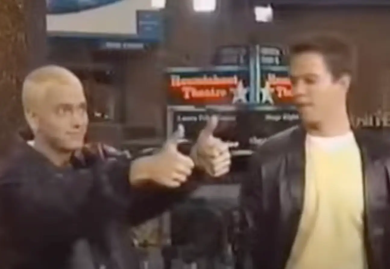 The rapper confirmed he was trying to get under Wahlberg’s skin.