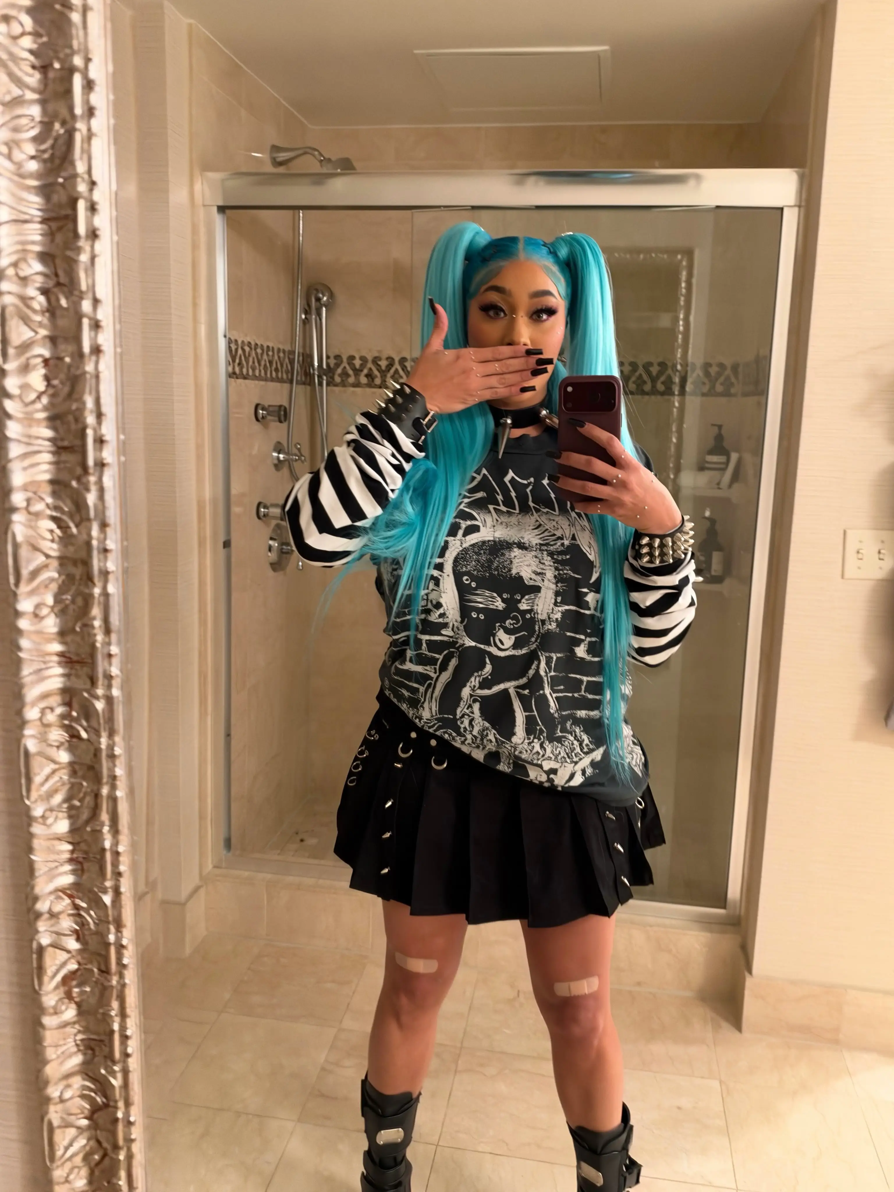 Nunn pulled an 'Uno reverse card' on the teen. (@realmissnatalienunn/Instagram)