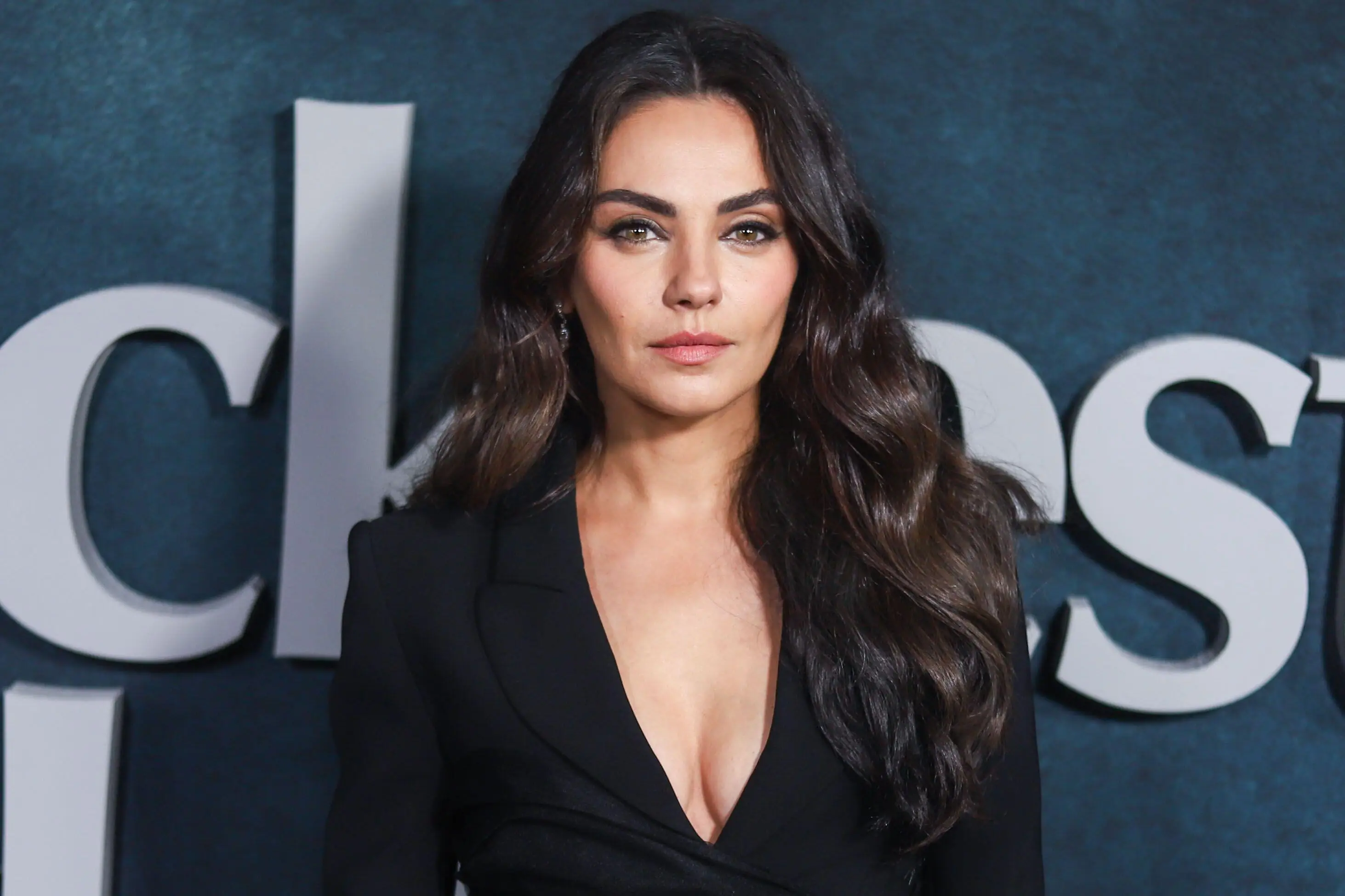 Kunis said the lack of door has allowed bodily functions to become more normalised in her home.