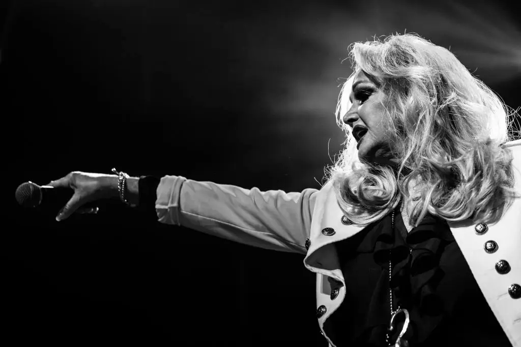  Born Gaynor Hopkins in Skewen, Neath, on 8 June 1951, Tyler was spotted singing with her band in the Townsman Club in Swansea by a talent scout in 1975, which led to her signing with RCA Records.(Photo by Aldara Zarraoa/Redferns)