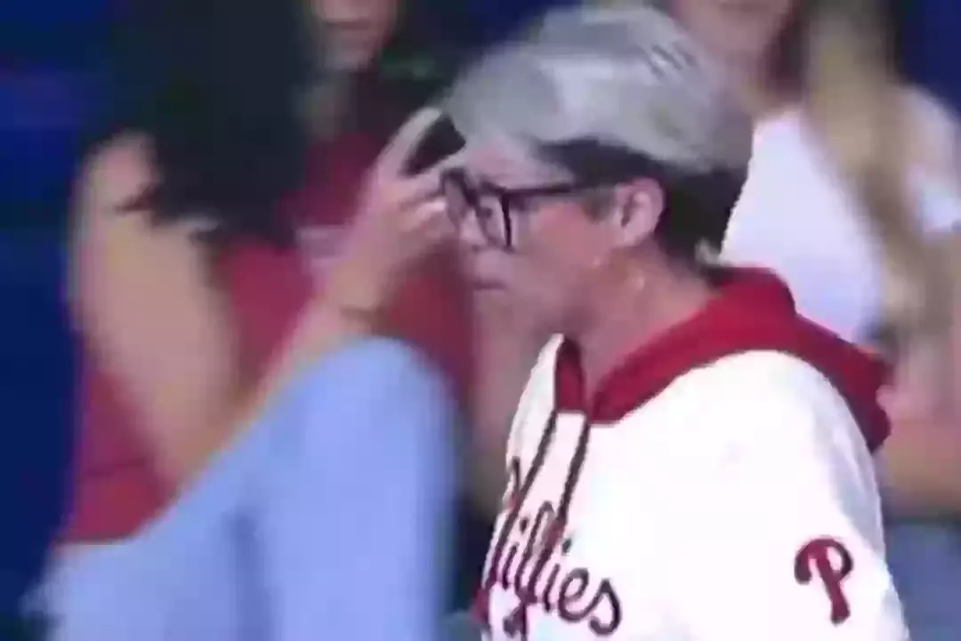 The female fan was criticized by ESPN anchors (NBC Sports)