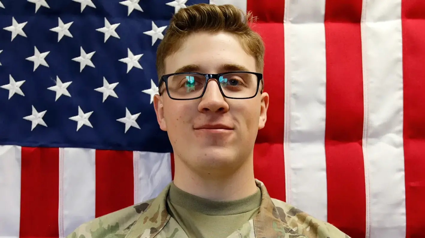 20-year-old Sgt. Declan Coady died in Sunday's blast (US Army Reserve Command Press Desk)