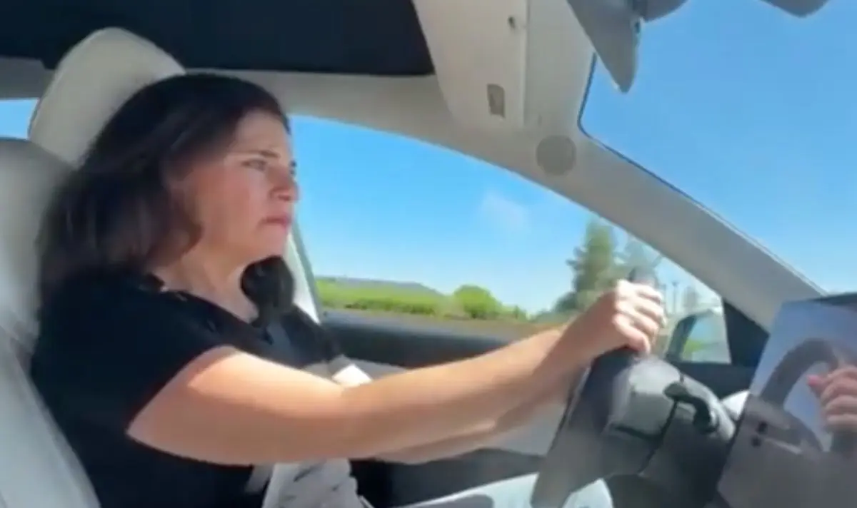 The woman claims other Tesla drivers don't know about the door latch. (On Your Side/AZ Family)