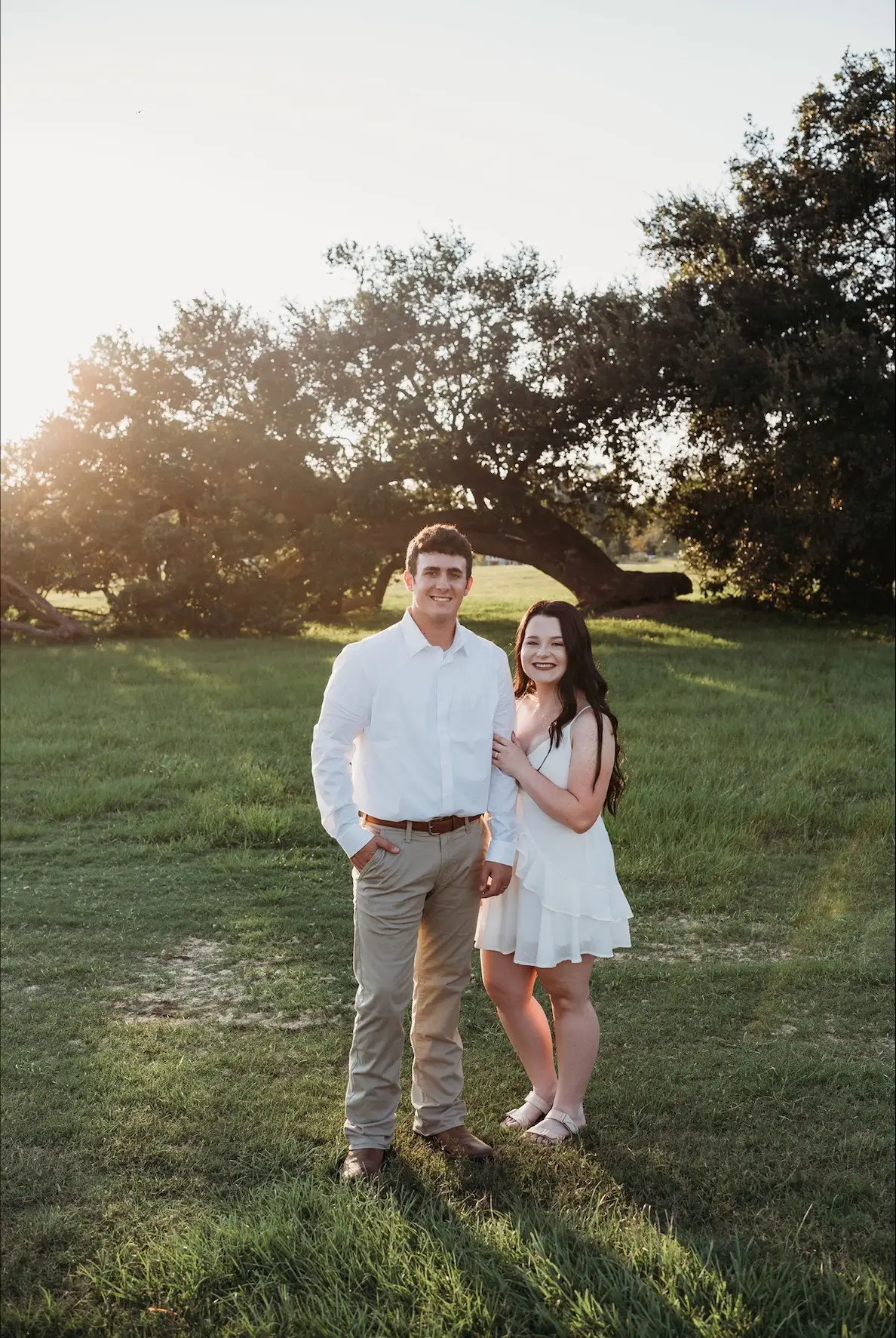 McKenzie Stelly, pictured with her husband Zachary, happened upon her cash cow in a bizarre way (SWNS)