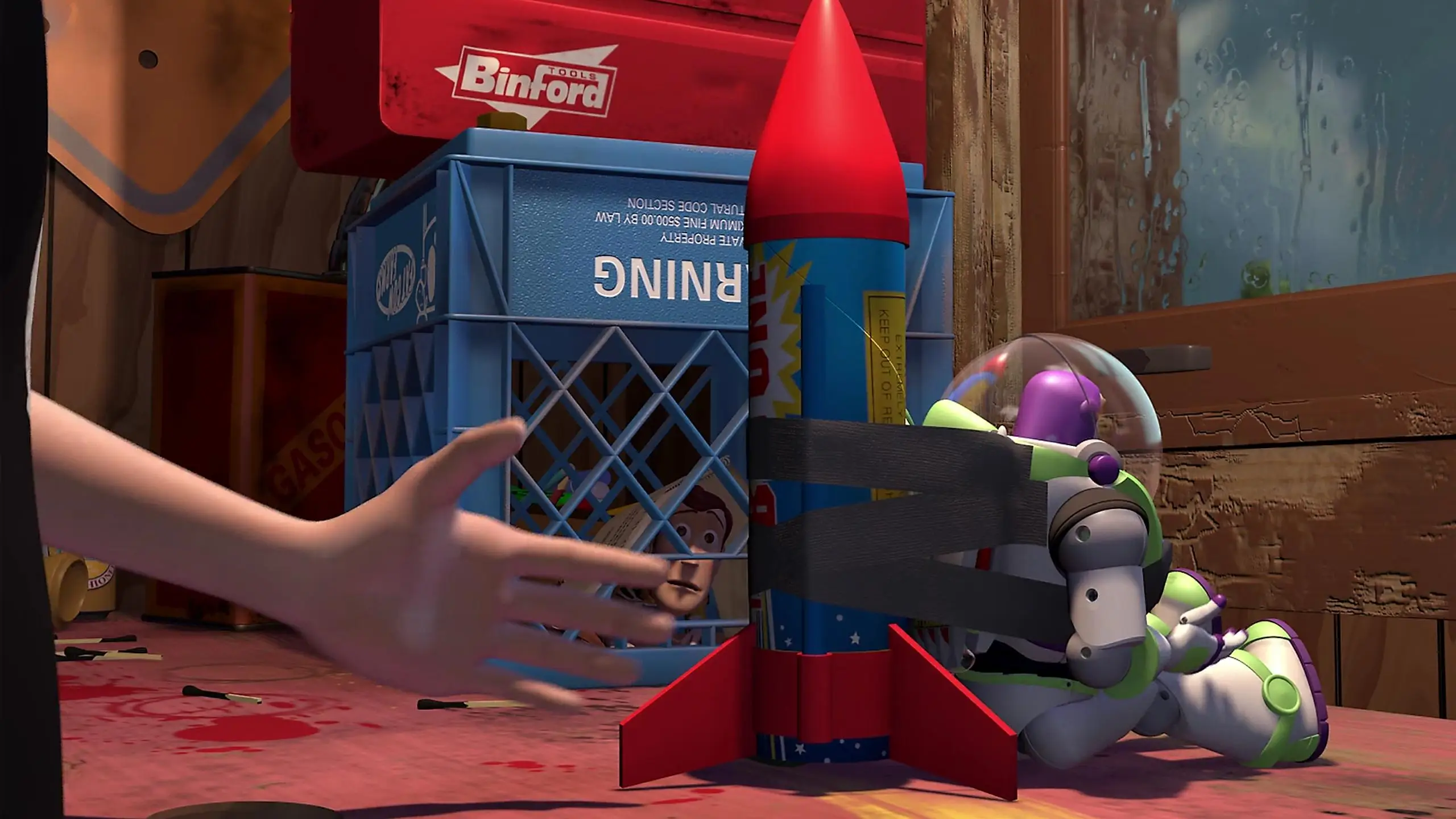 Binford Tools exists in both Toy Story and Home Improvement (Walt Disney Company)