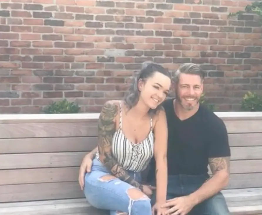 A TikToker has claimed she 'married her stepdad' and people have gone crazy (Christywho_/TikTok)