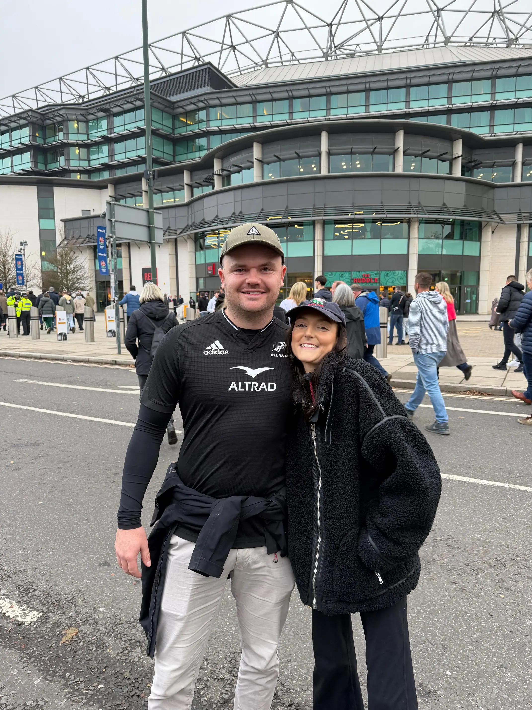 Tamara, who is now 29, seen with her partner, Nathan (PA Real Life)