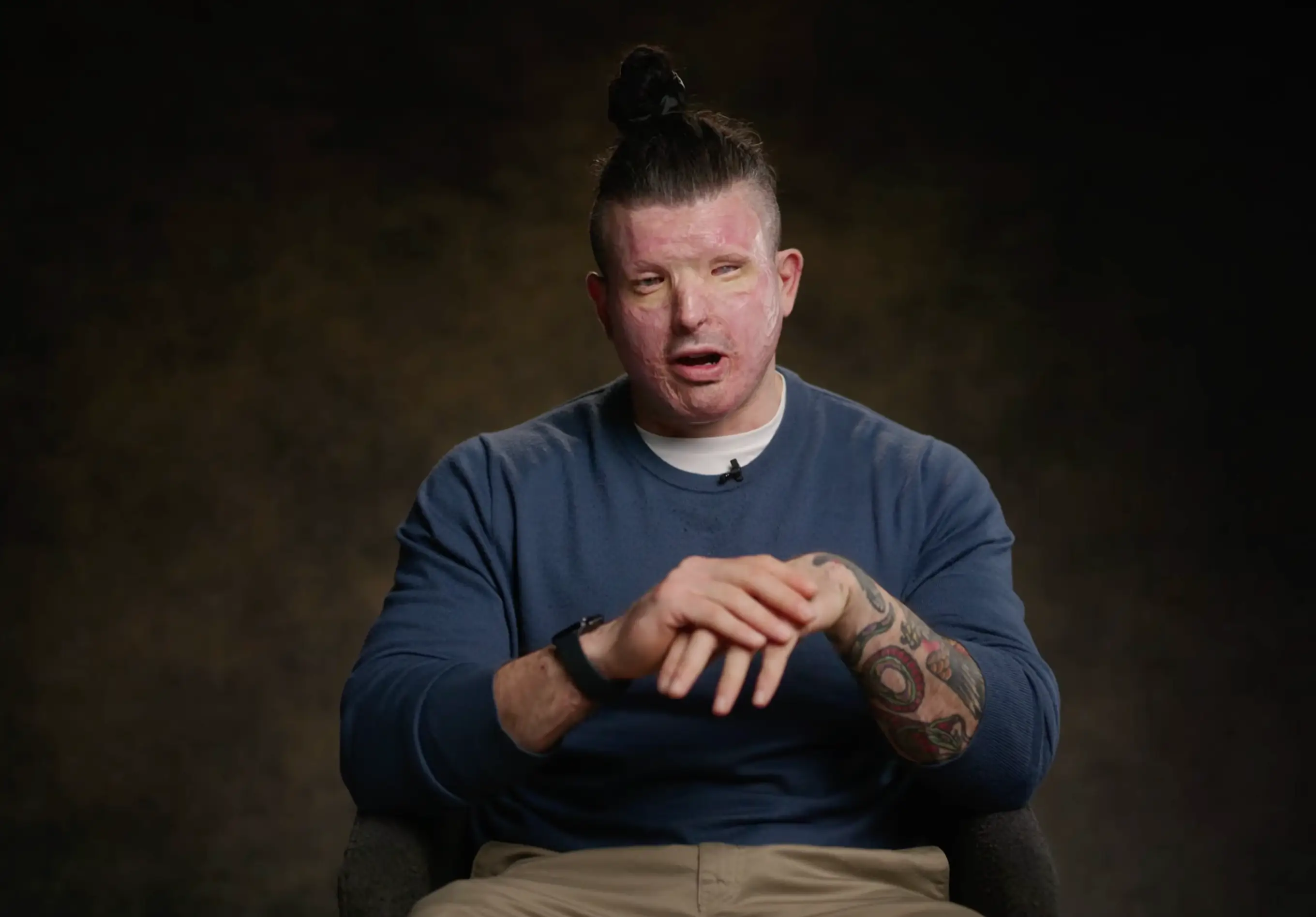 Andreas Christopheros was attacked in 2014 (YouTube/LADbible Stories)