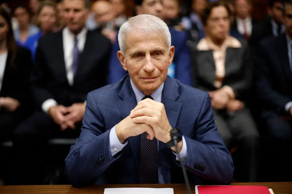 Dr. Fauci's private text messages were detailed during the hearing. (Chip Somodevilla/Getty Images)