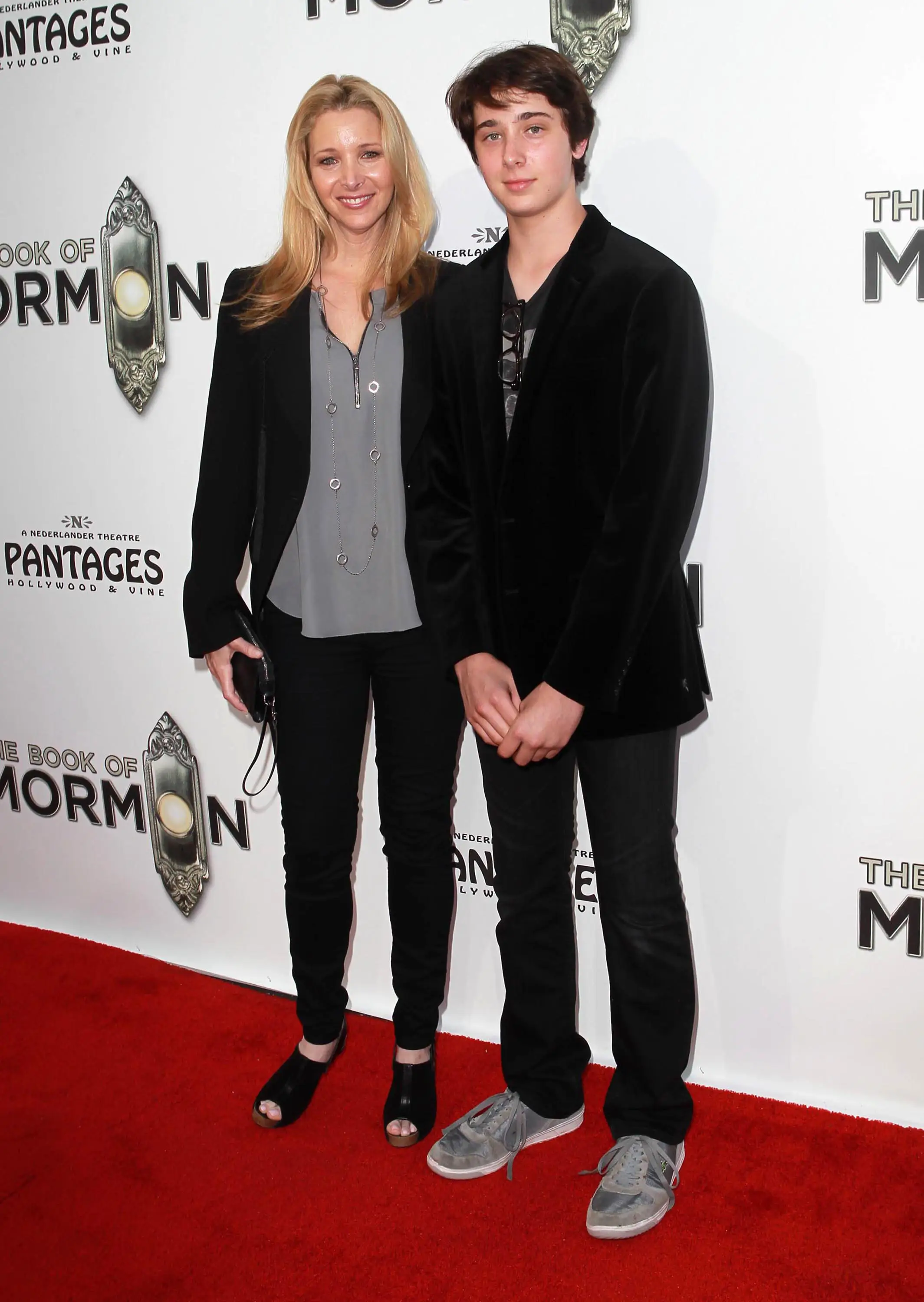 Lisa with her son, Julian.