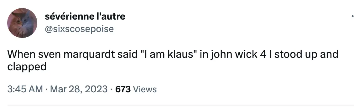 Fans were quick to recognise the bouncer.