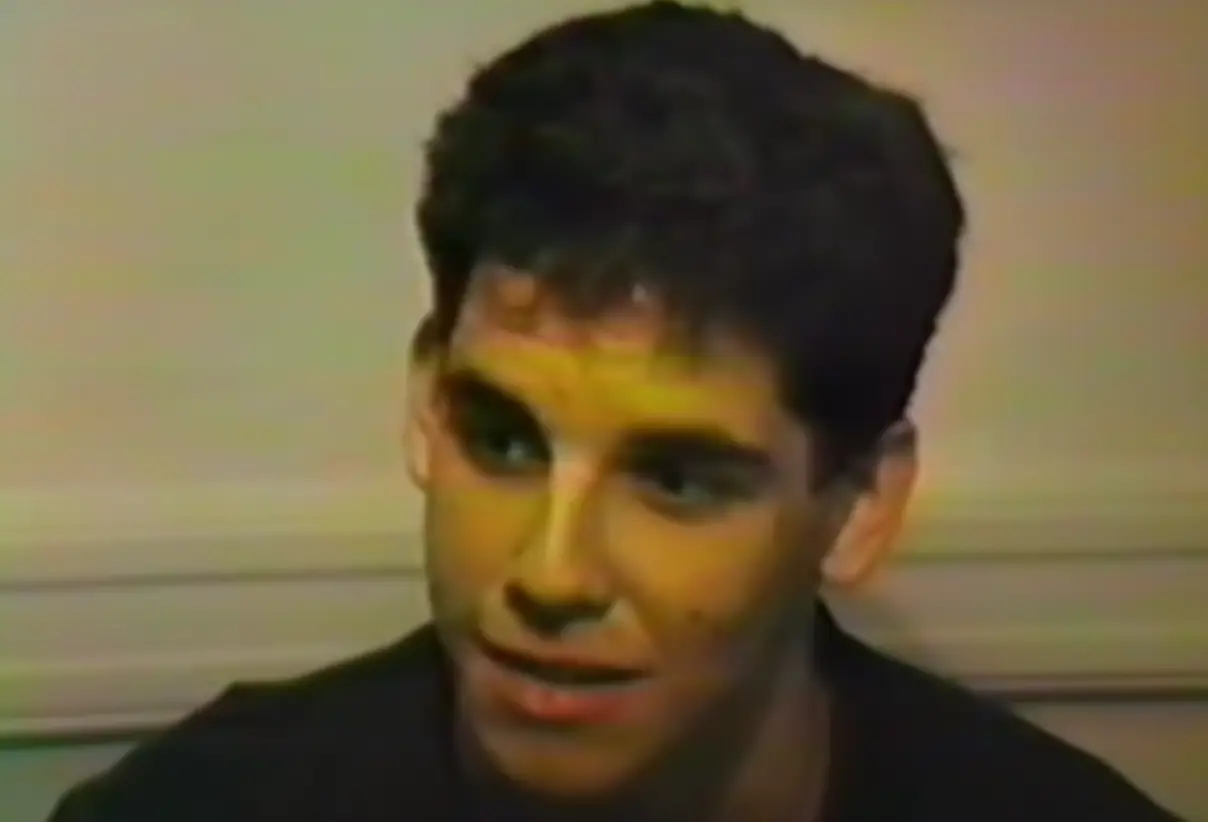 Ben Stiller auditioning for the role of Marty McFly.