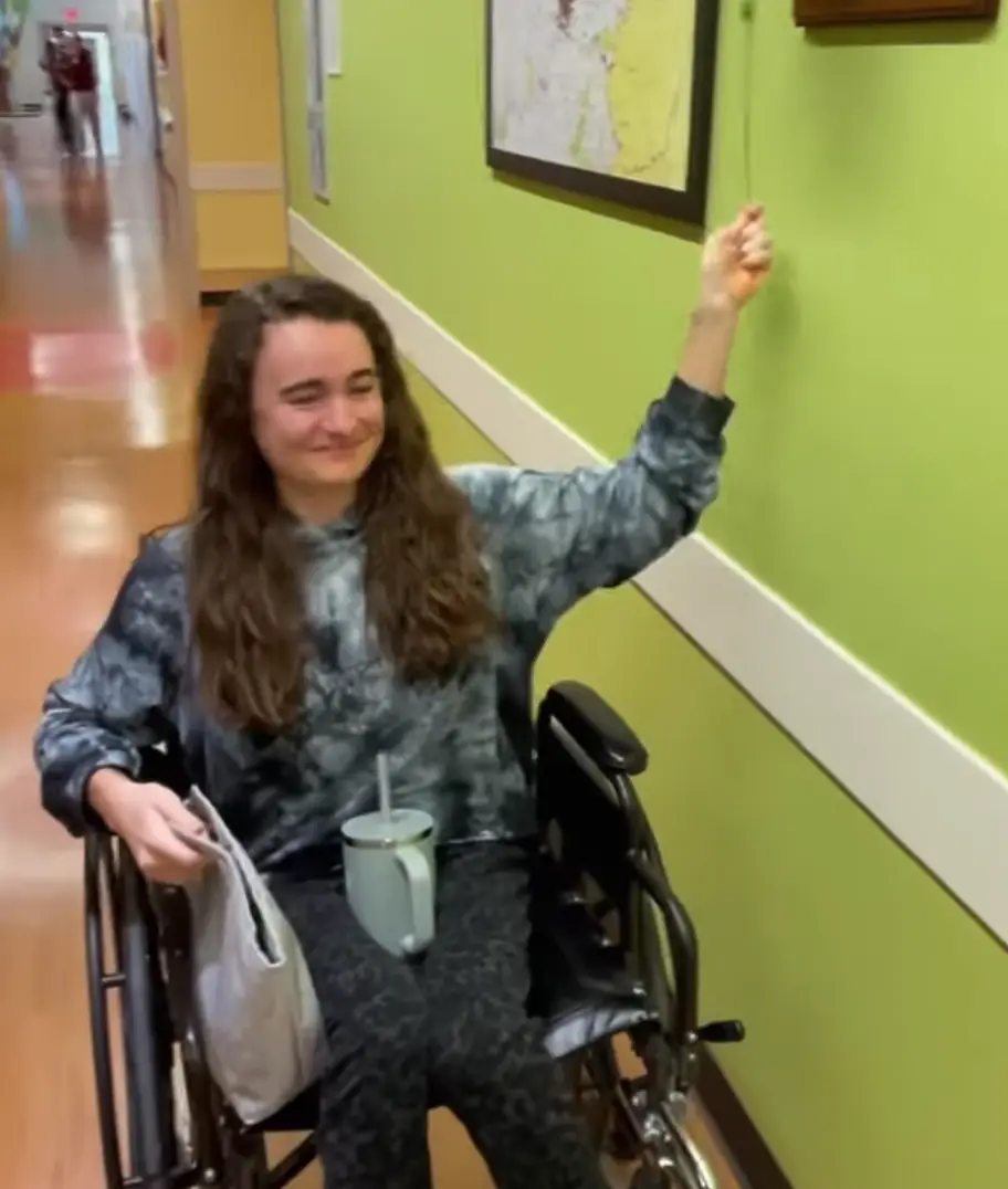 Mack had completed proton therapy in March this year (Instagram/@itskelleymack)