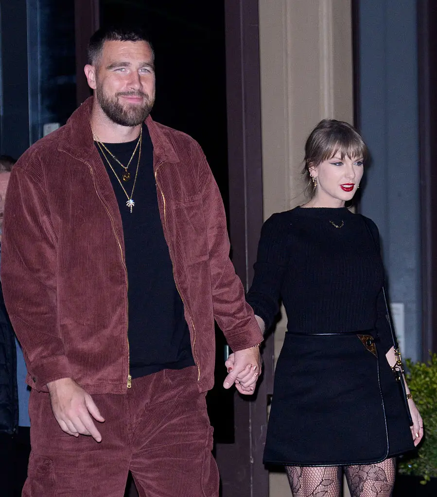 Supposedly Travis Kelce and Taylor Swift have never had a fight... (XNY/Star Max/GC Images)