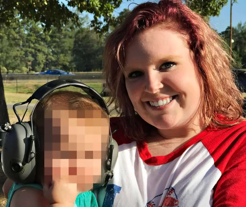 Mom-of-one Reagan Simmons-Hancock, who was expecting her second child, was brutally murdered by Parker (Handout)