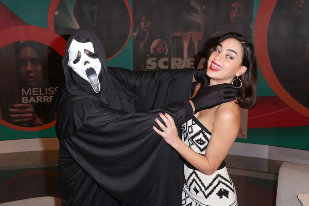 Barrera was fired from the Scream franchise after expressing strong opinions on Israel and Palestine (Photo by John Parra/Getty Images)