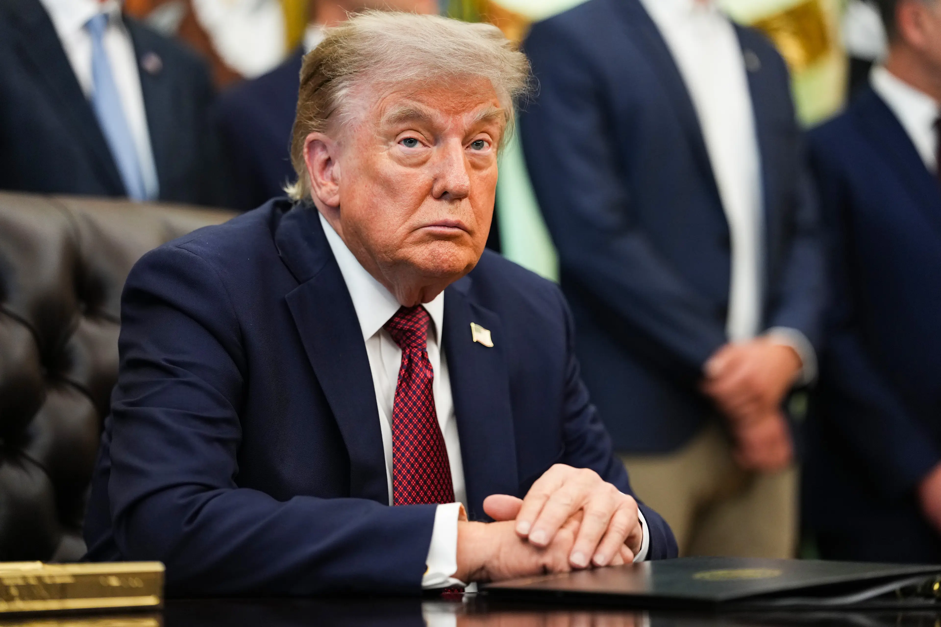 Trump? A cheater? (Eric Lee/Getty Images)