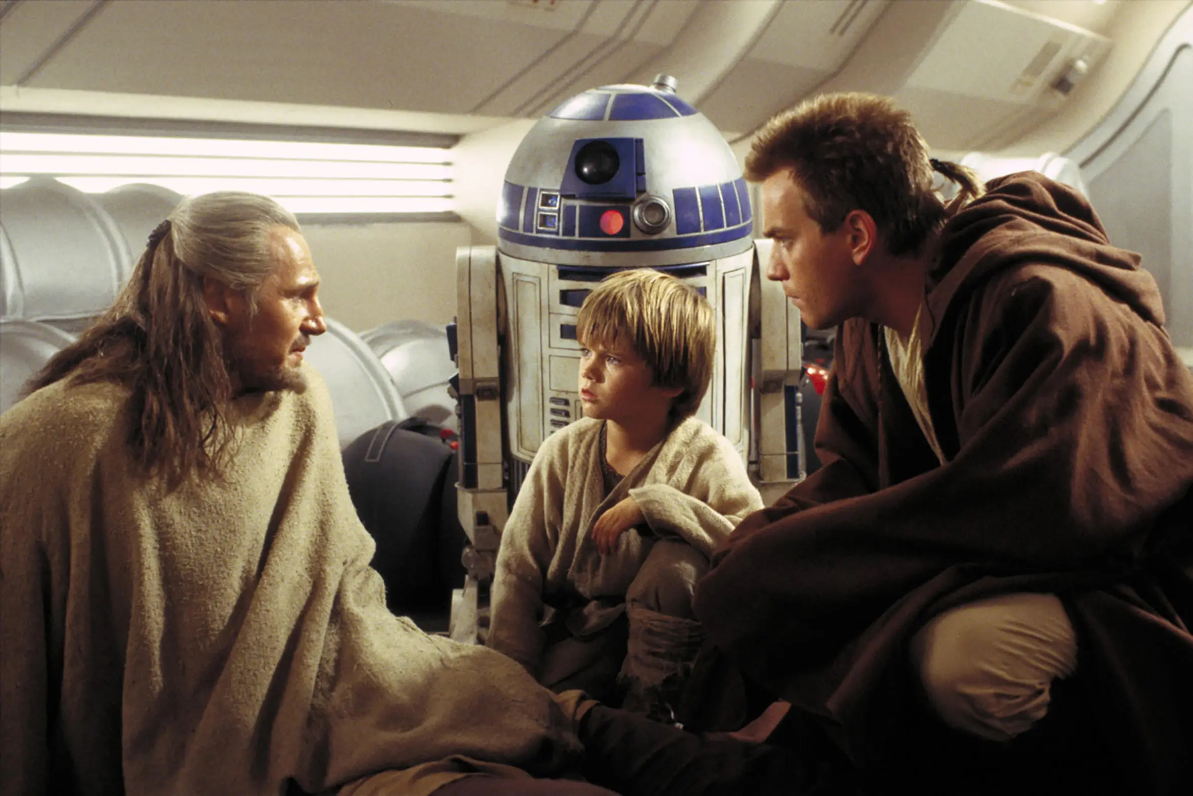 Neeson did admit he enjoyed working with Ewan McGregor again.