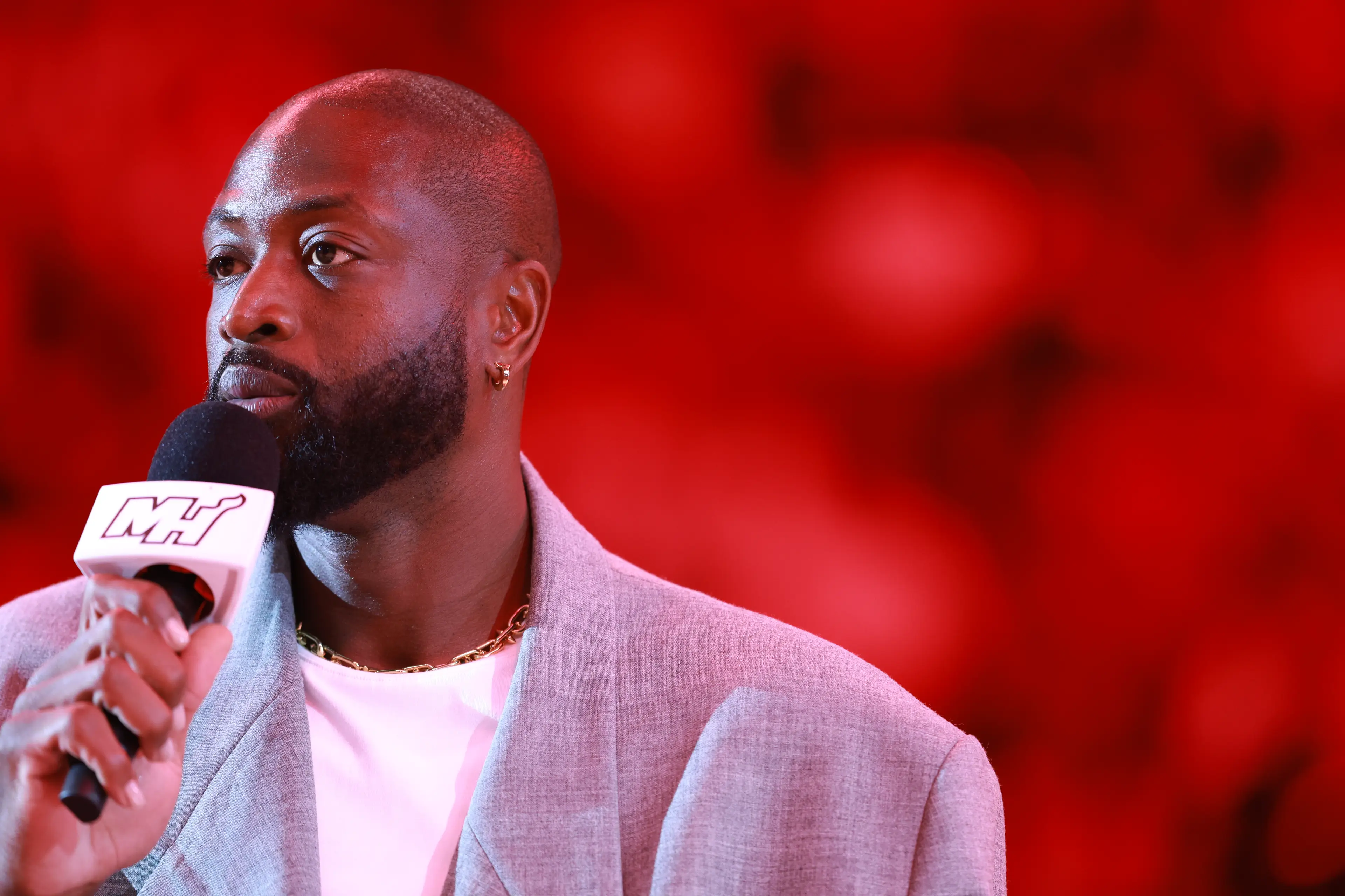 Dwyane Wade has responded to the criticism of the statue (Carmen Mandato/Getty Images) 