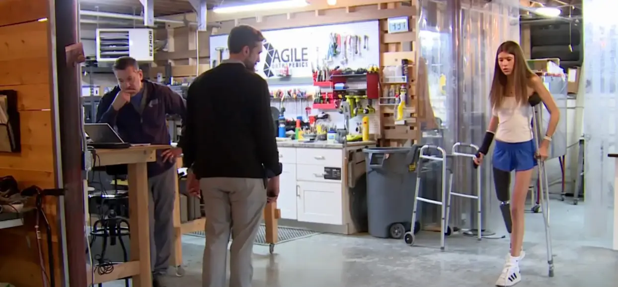 Carlson was involved in a horrific shark attack last year (NBC)