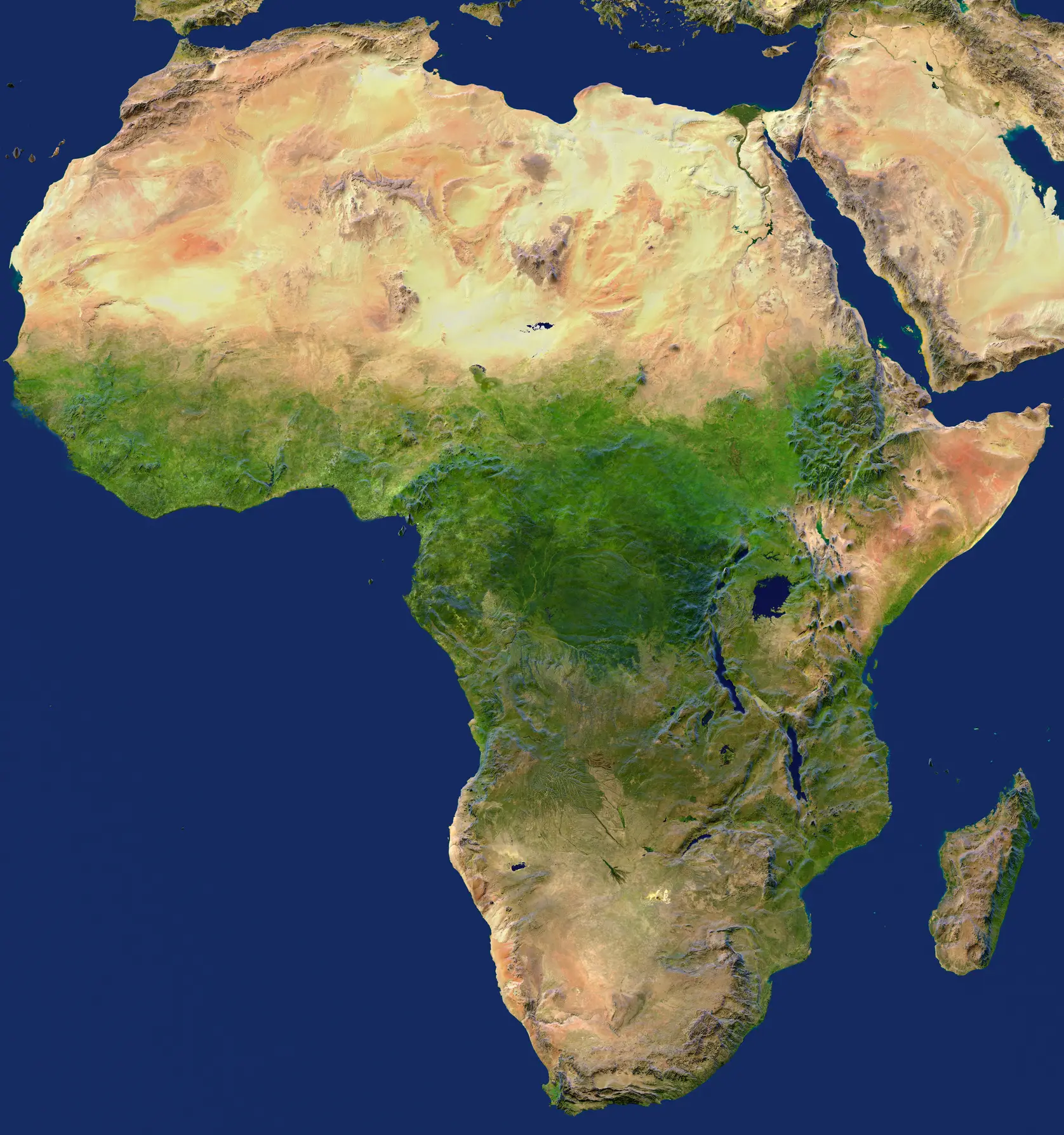 According to scientists, in millions of years time Africa will be split in two (Getty Stock Image)