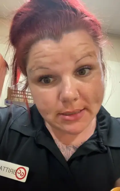 The TikToker shared a video to raise awareness about tipping.