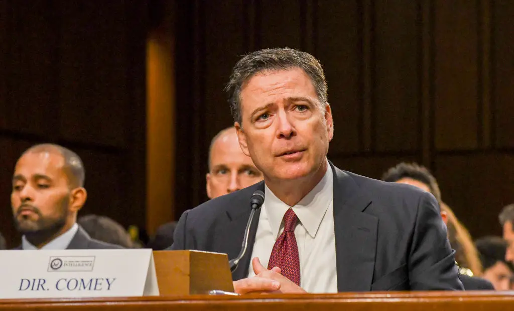 Bondi's failure to convict former FBI boss James Comey could have spelled her downfall (Mark Reinstein/Corbis via Getty Images)