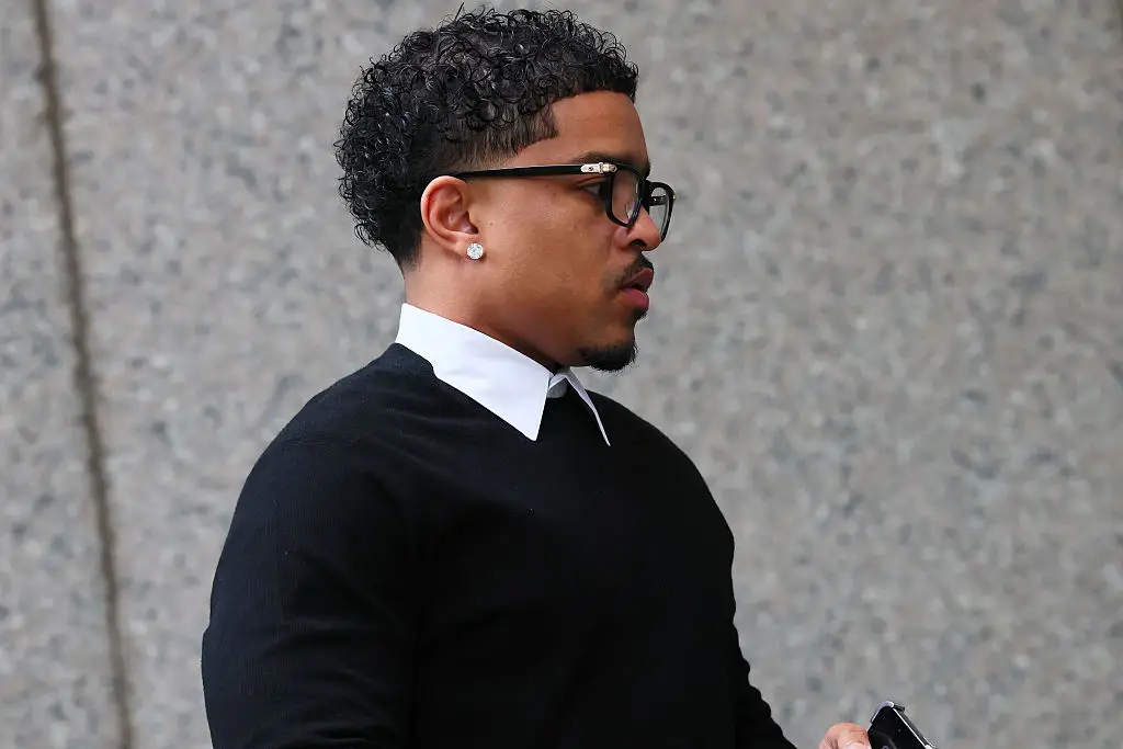 Combs had a message for his eldest son Justin (Michael M. Santiago/Getty Images)