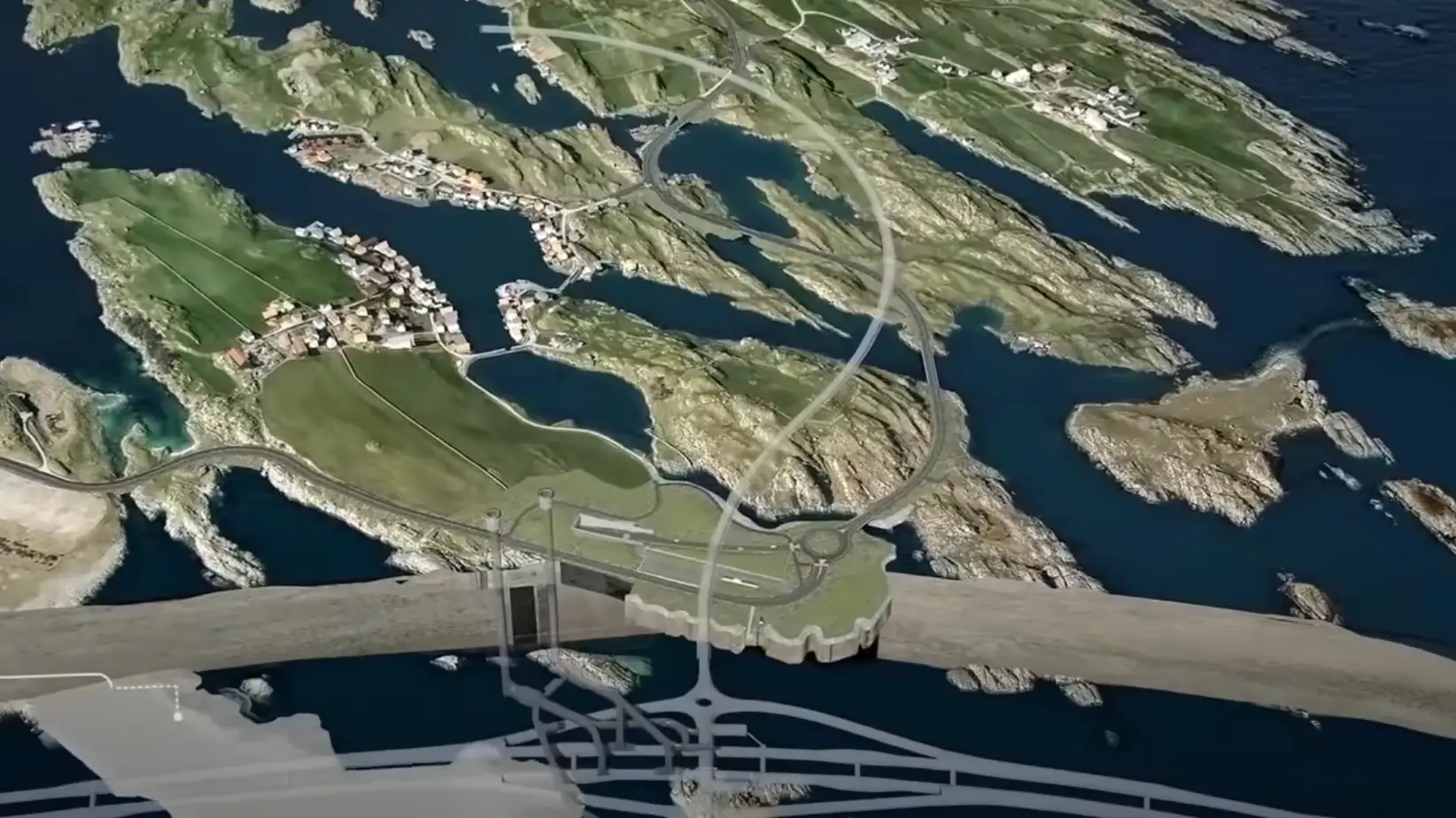 The underwater megatunnel will cut travel times by 11 hours (@Vegvesenet/YouTube)