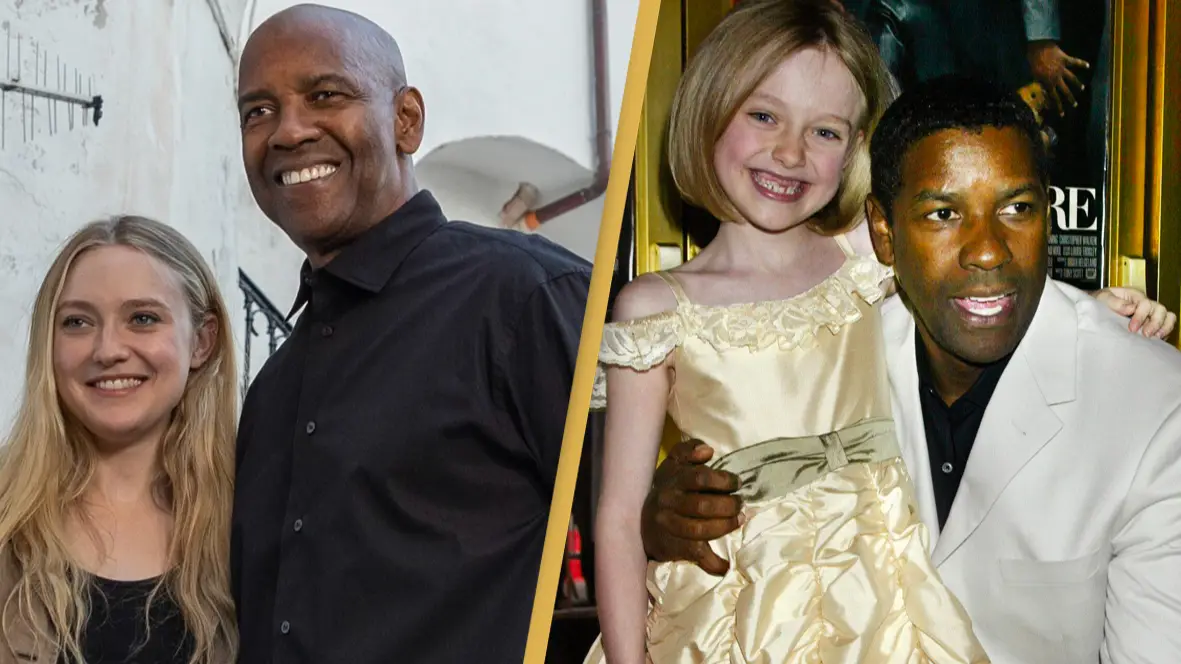 Denzel Washington and Dakota Fanning reunite nearly 20 years after Man On Fire