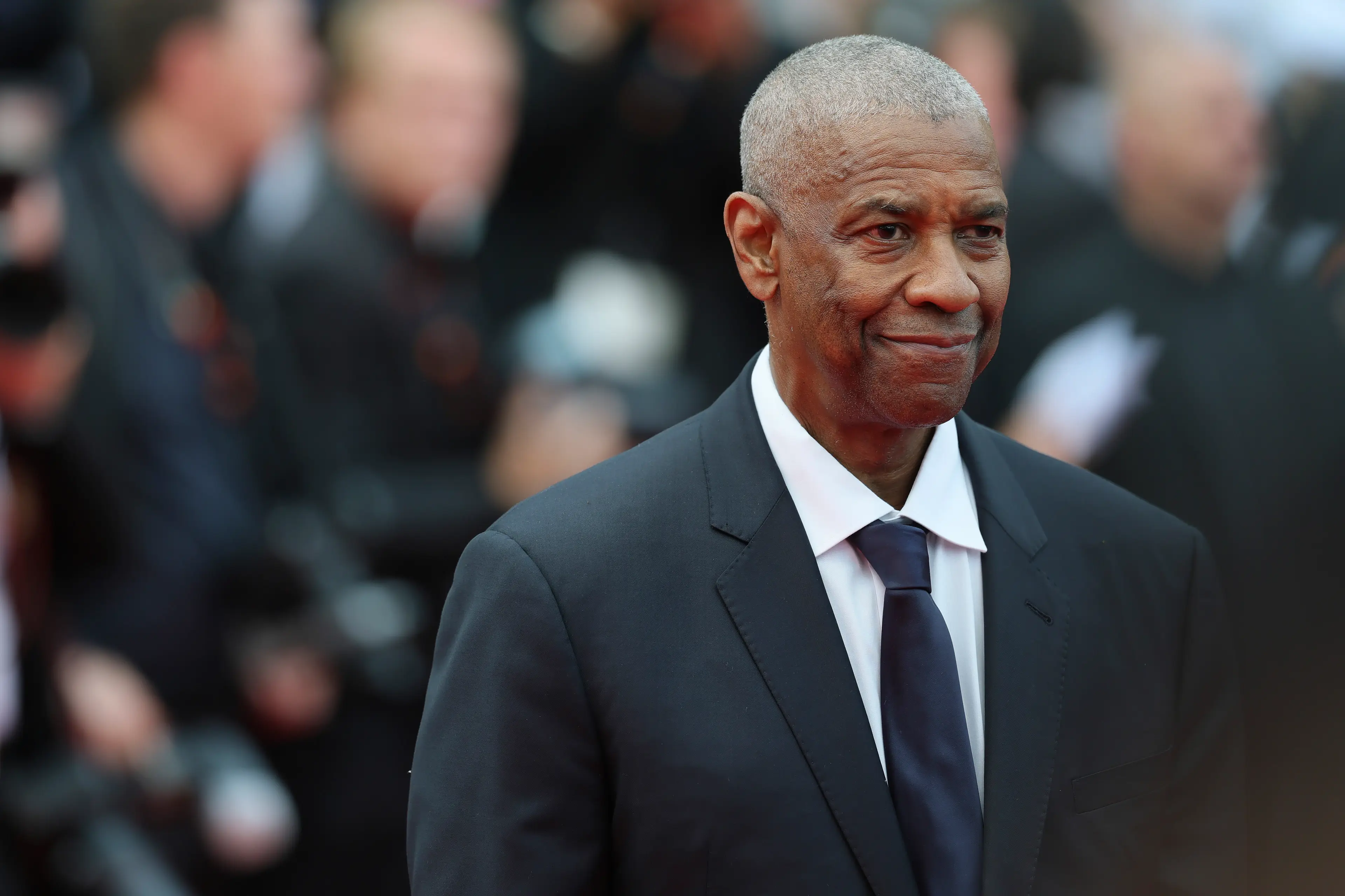 People on social media defended Washington for hitting back at the photographer (Vittorio Zunino Celotto/Getty Images)