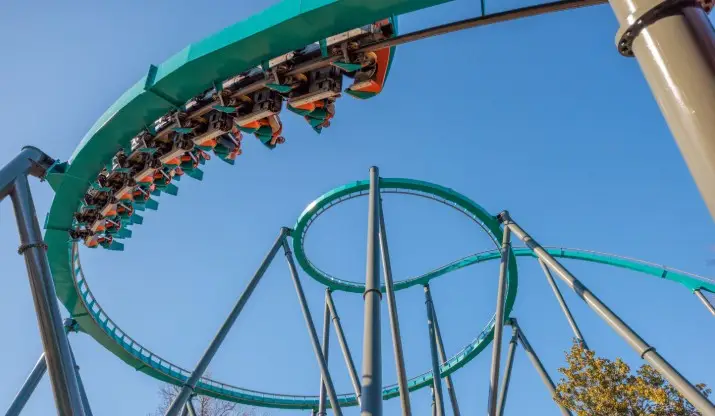 The ride was evacuated say officials (Six Flags Over Goergia)