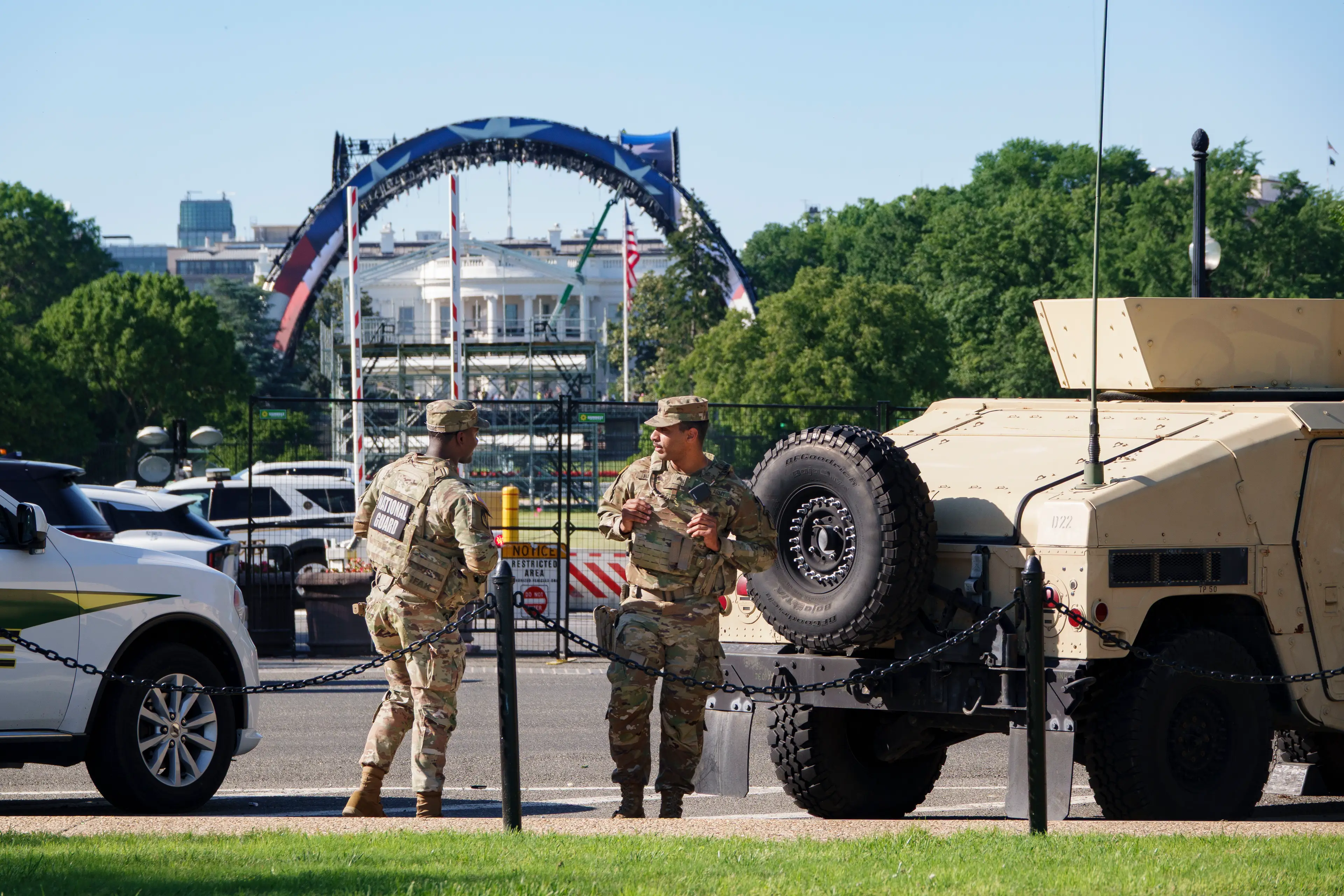 A memo claims that only active soldiers who reach certain criteria will be invited to the event (Kevin Carter/Getty Images)