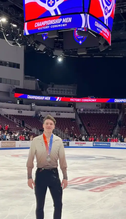 The family posted this snap of Maxim at the event just two days ago (Instagram/@team.genia.vadim)