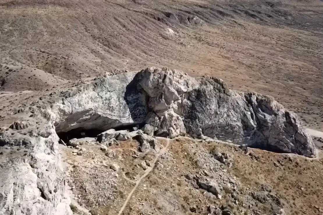 The Locklock Cave in Nevada.