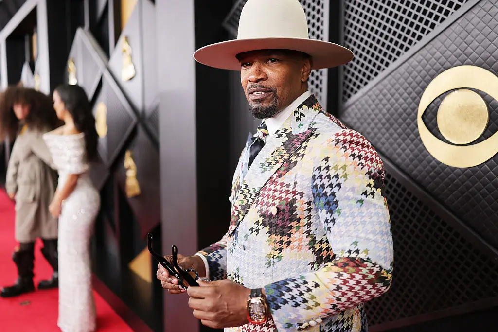 Jamie Foxx slammed Davidson (Neilson Barnard/Getty Images for The Recording Academy)