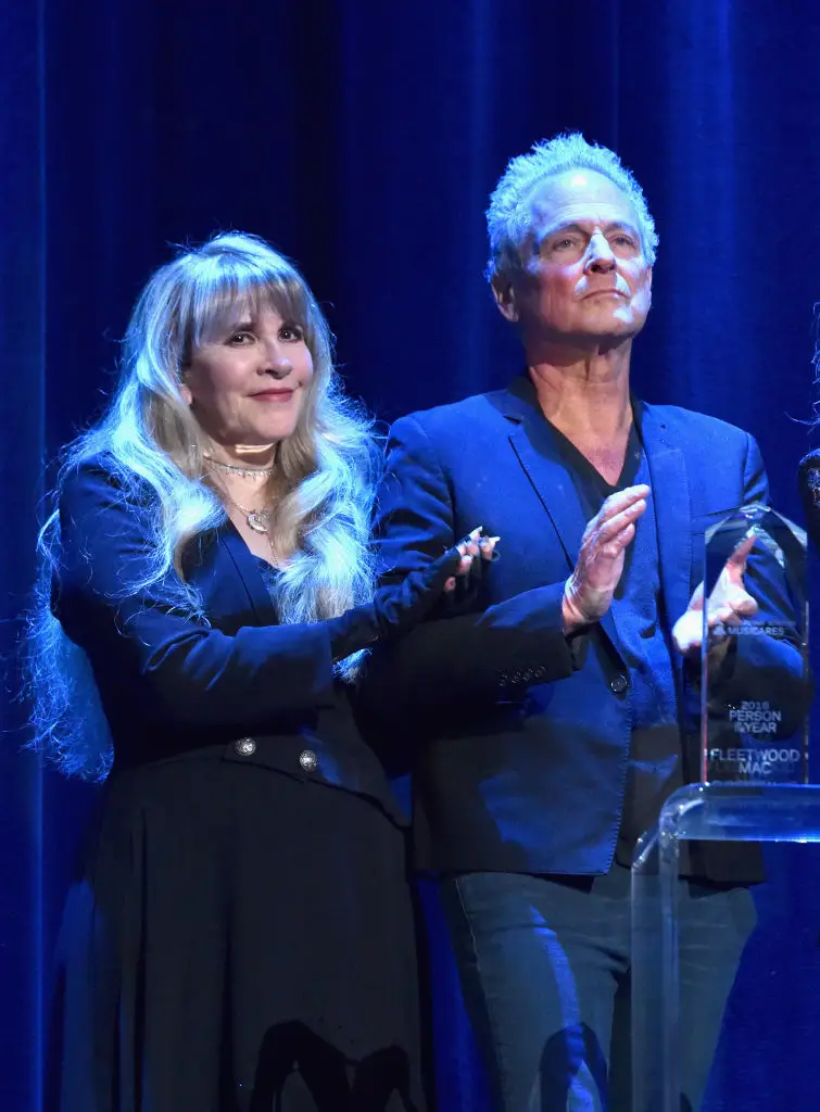 Stevie Nicks and Lindsey Buckingham have caused a frenzy on social media (Lester Cohen/Getty Images for NARAS)