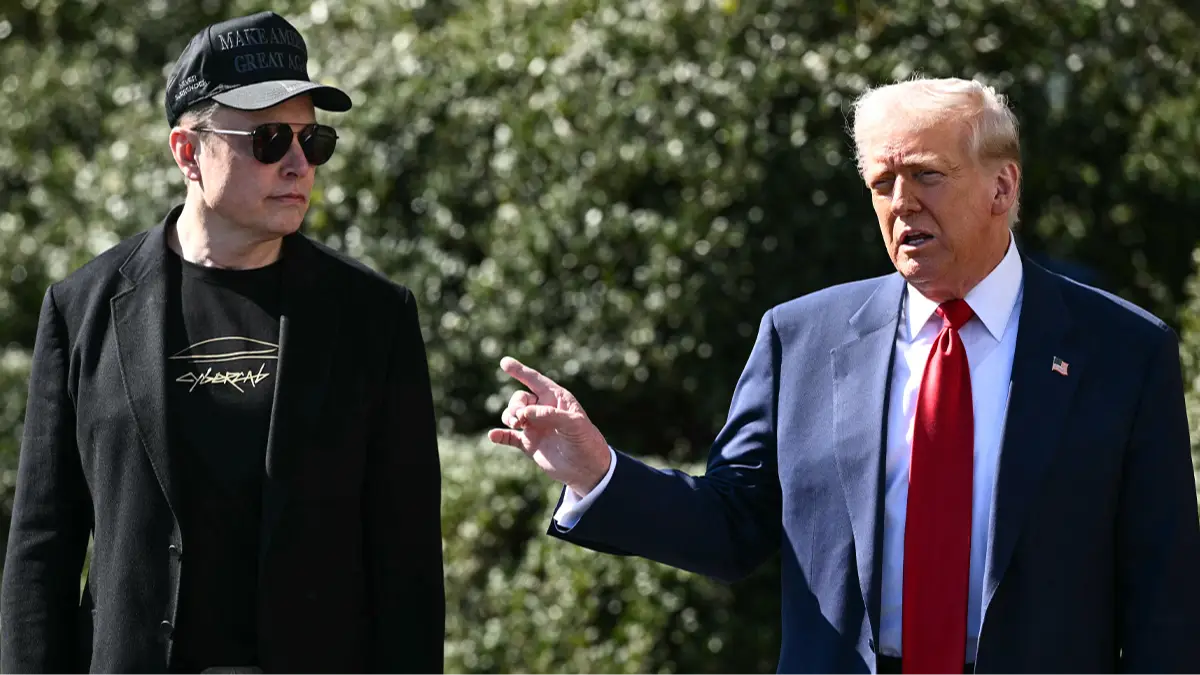 Trump and Elon Musk speak out in furious attacks after administration accidentally sent war plans to journalist