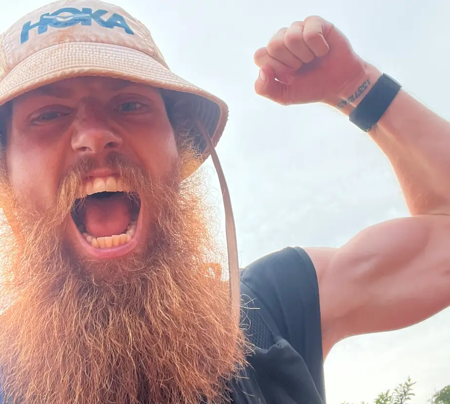 Russell Cook is determined to make history with his run.