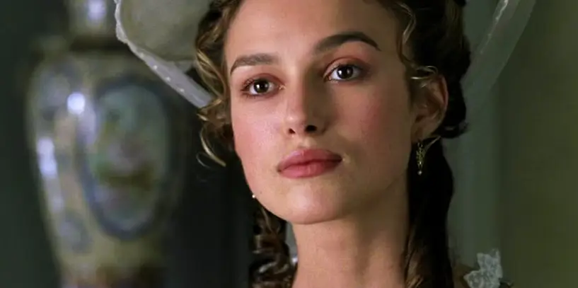 Keira Knightley was 17 when she filmed the first Pirates of the Caribbean film (Walt Disney Pictures)