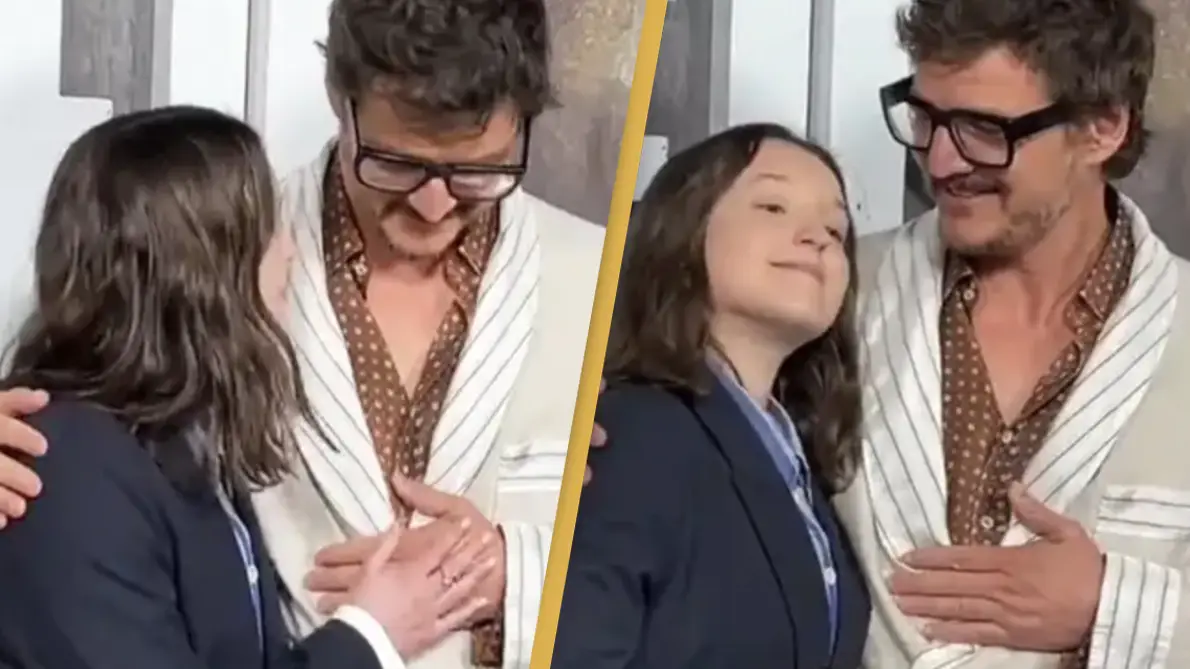 Pedro Pascal explained to Bella Ramsey why he does 'wholesome' hand pose on every red carpet