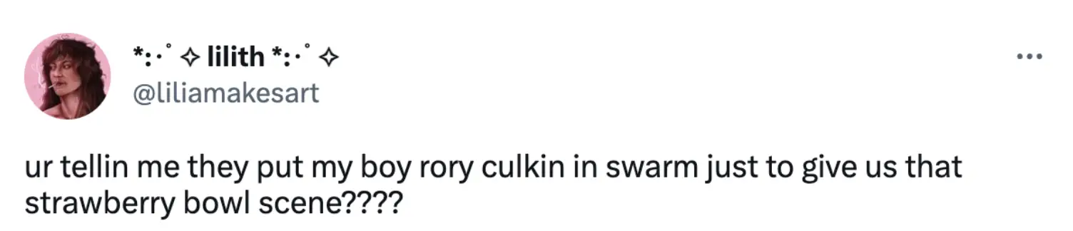 Fans were taken aback by the brazen penis scene.