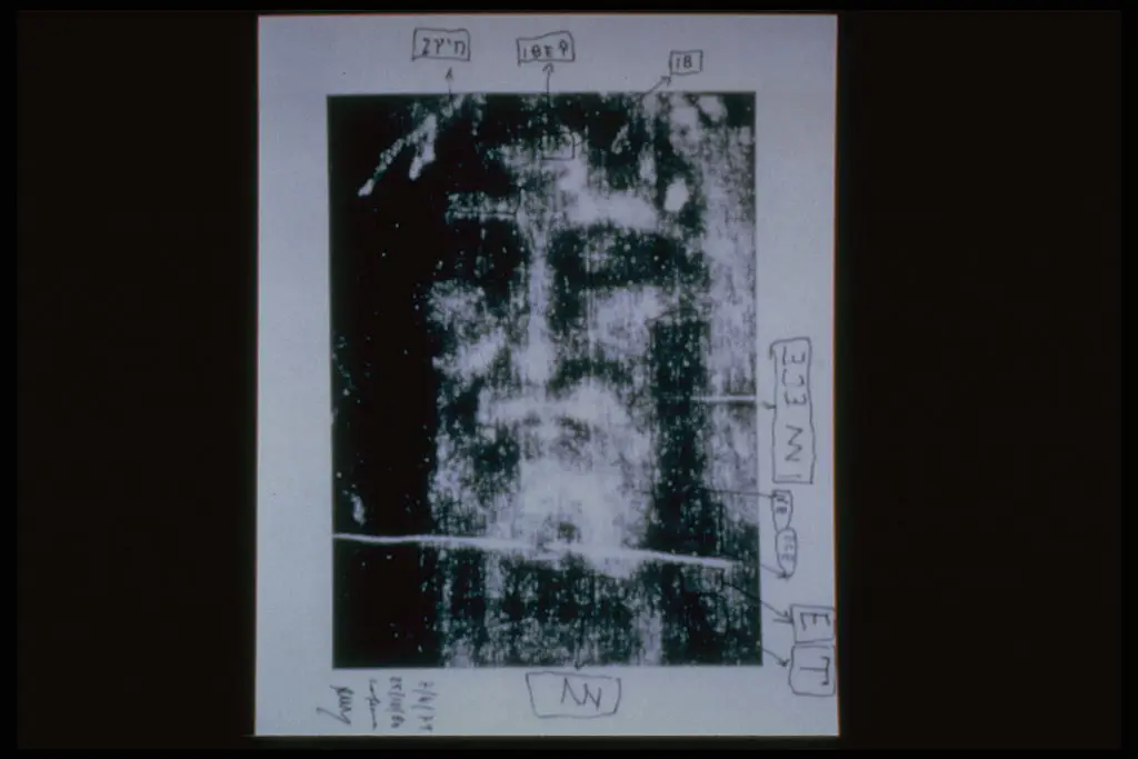 Gabe said the image on The Shroud of Turin is the most accurate representation of Jesus Christ, in his experience (Photo by Pierre Perrin/Sygma via Getty Images)