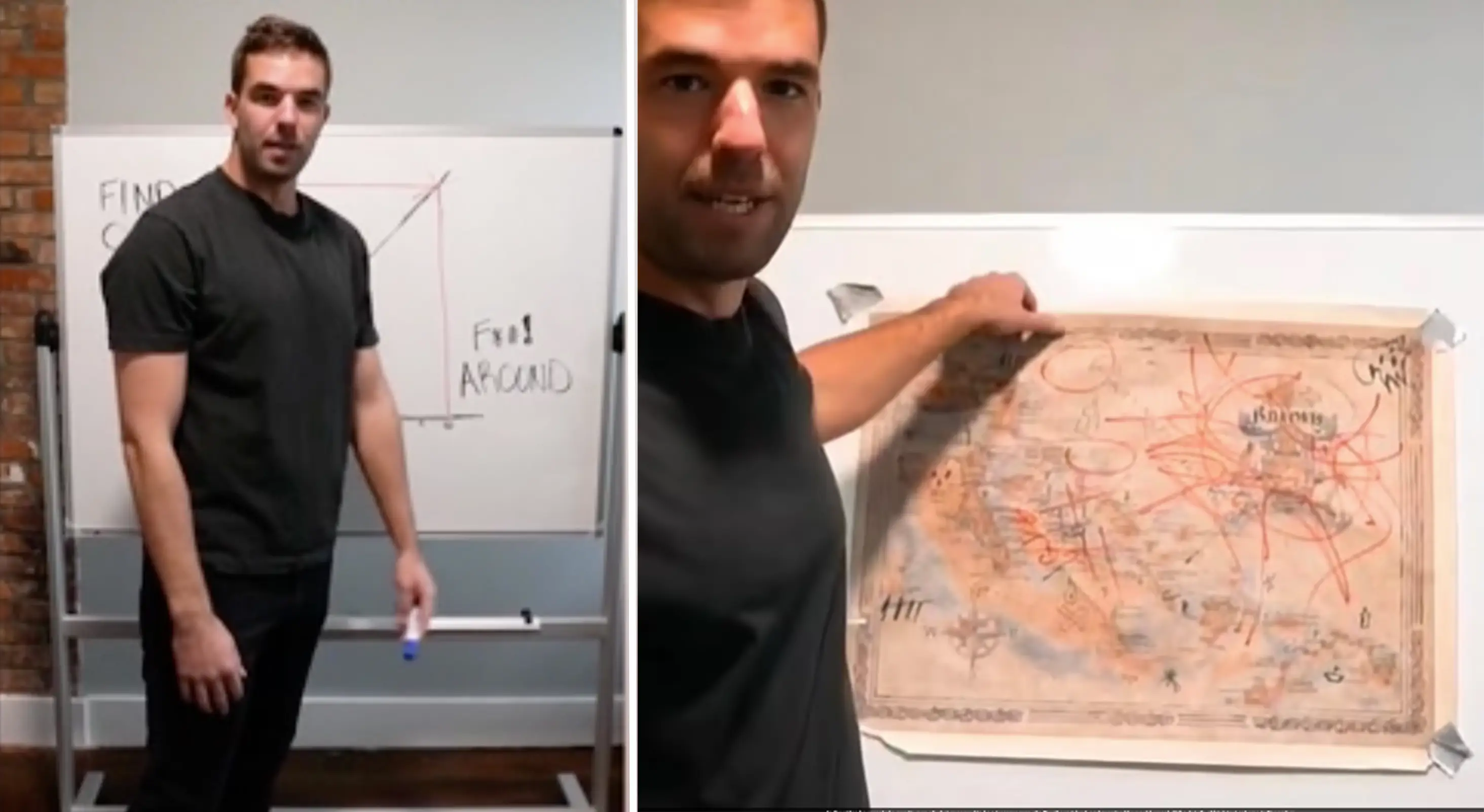 He's got a new project in the work. Run for your lives.