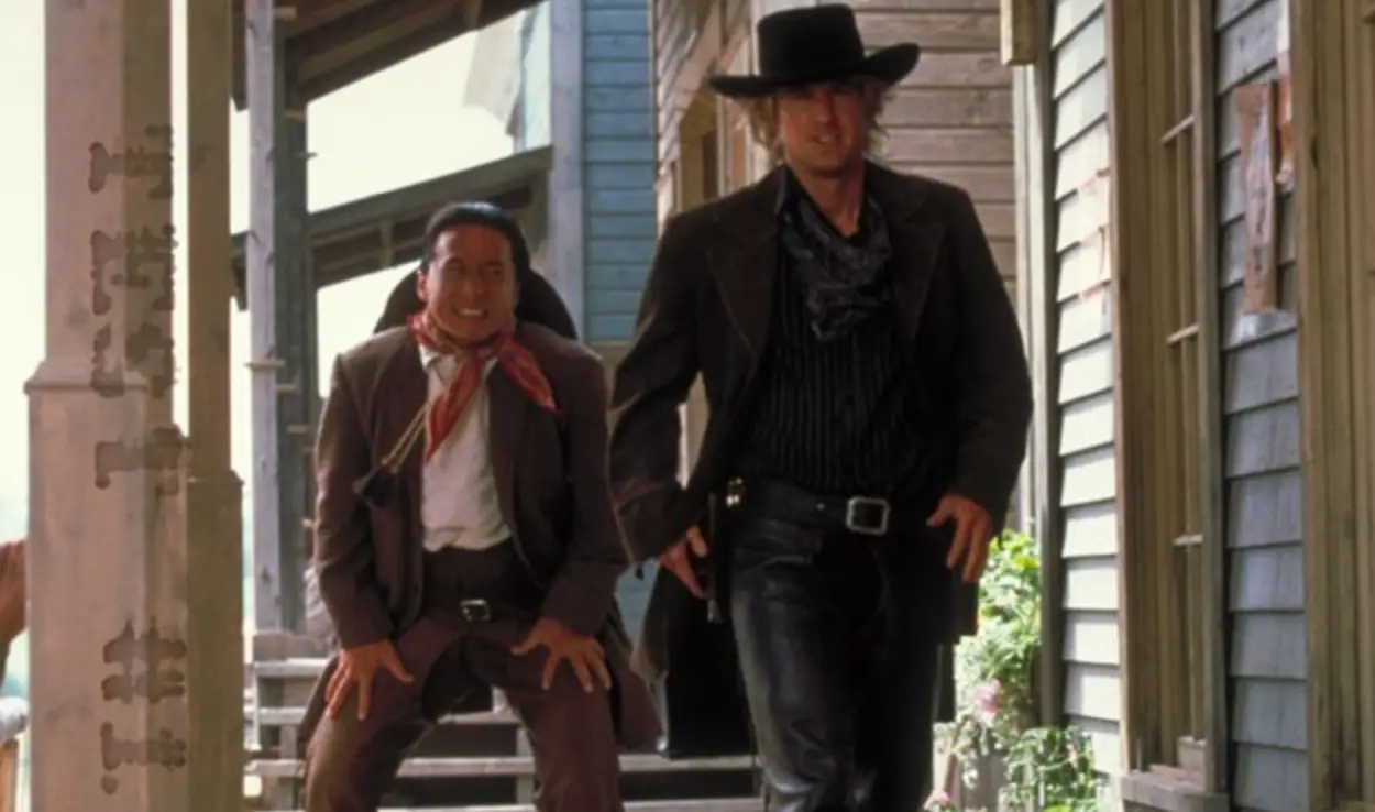 Jackie Chan and Owen Wilson co-starred in 2000 movie Shanghai Noon (Buena Vista Pictures)