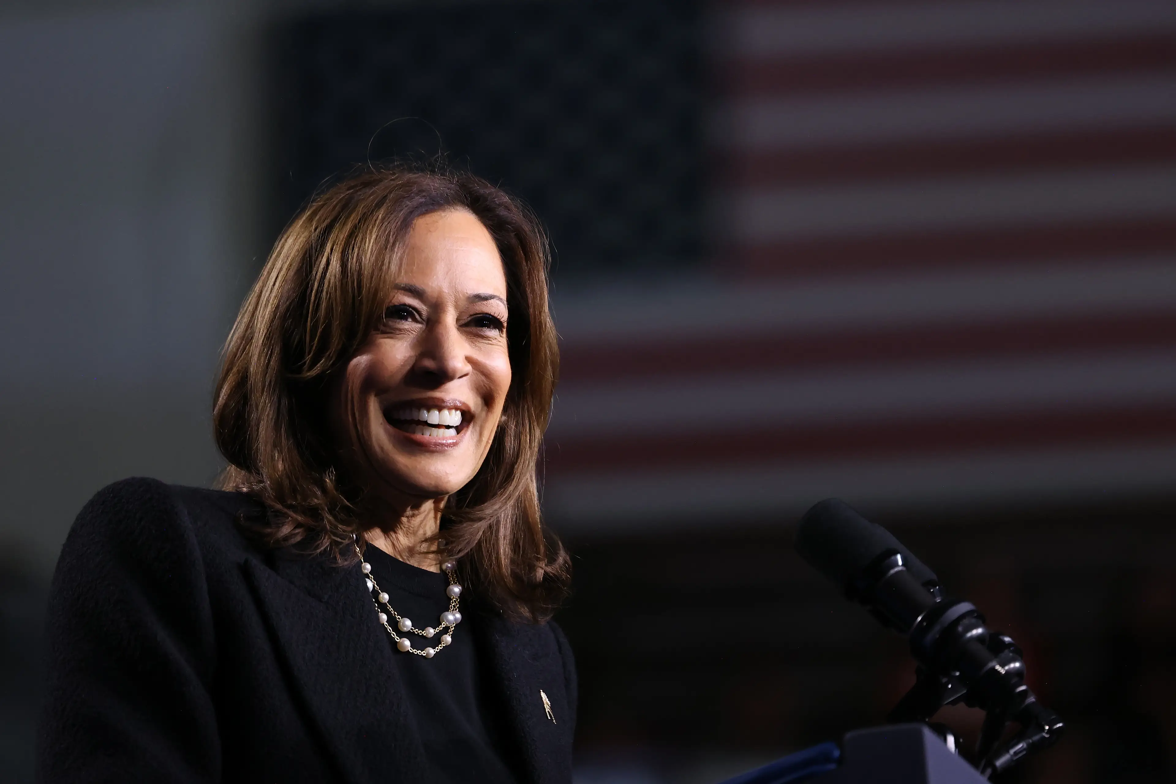 Kamala Harris took over in the race from Joe Biden (Michael M. Santiago/Getty Images)